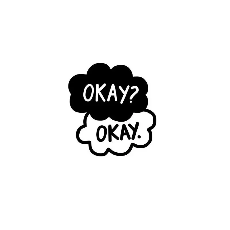 OKAY Cloud Съемные Наклейки на обои с мультяшным рисунком нетбук ноутбук маленькая