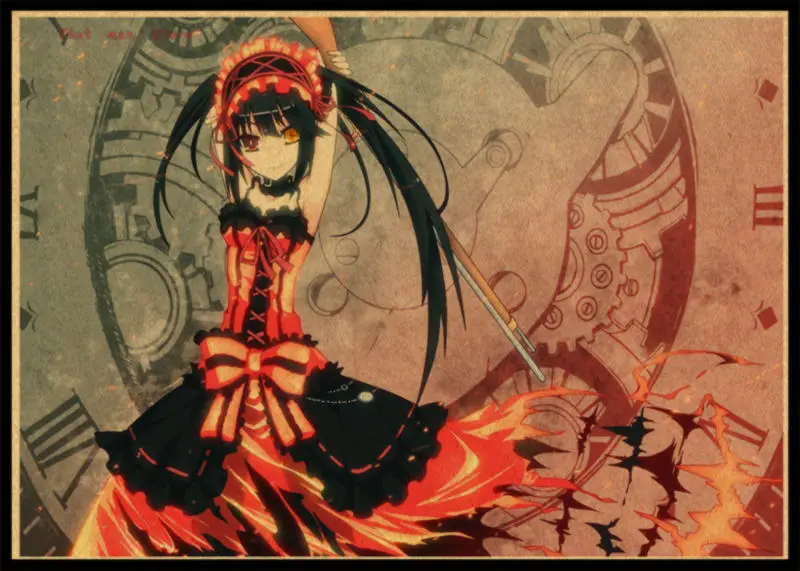 DATEALIVE Постер из крафт бумаги печать Япония фотообои для декора комнаты|kraft paper