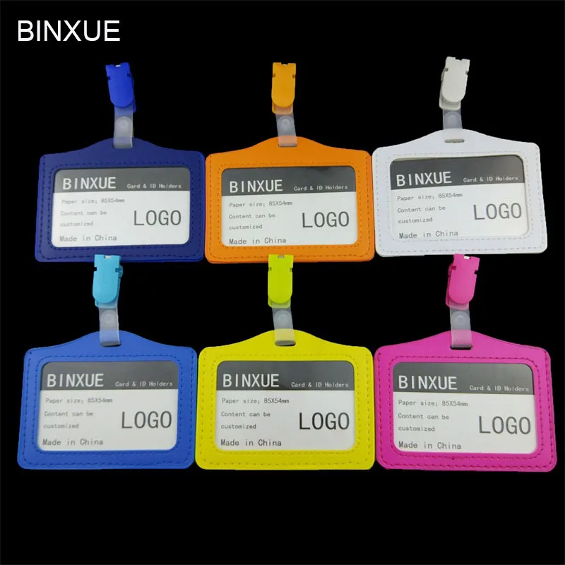 BINXUE чехол для карт и удостоверений личности идентификационная бирка рабочих