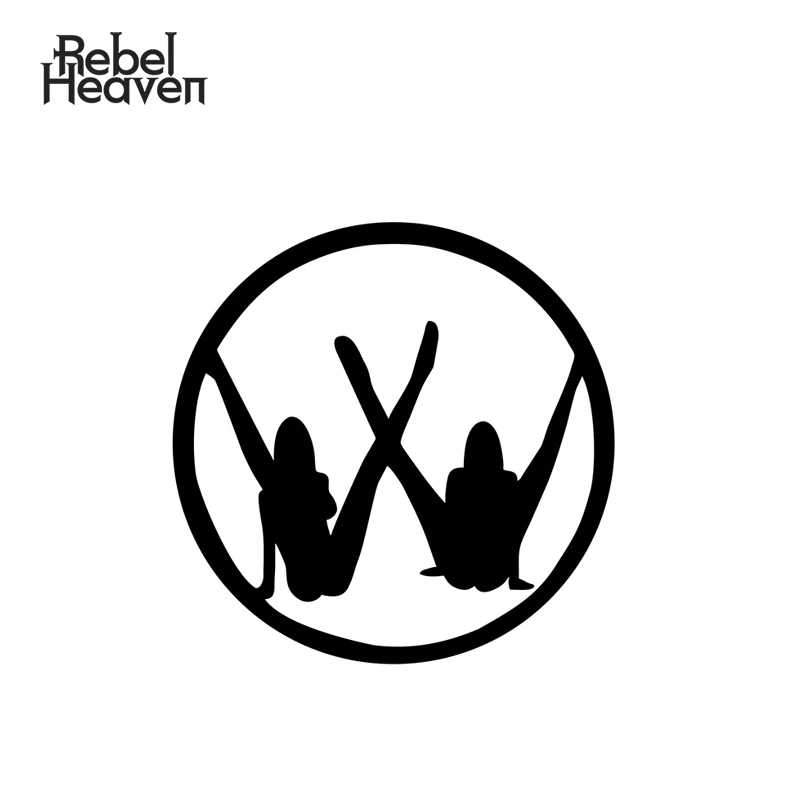 Rebel Heaven забавный стикер для автомобиля JDM порно Фристайл мотокросса сексуальные