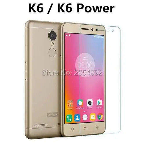 Закаленное стекло для Lenovo K6 Power K33A42 2 шт. Защита экрана lenovo k 6 K33a48 защитная пленка с