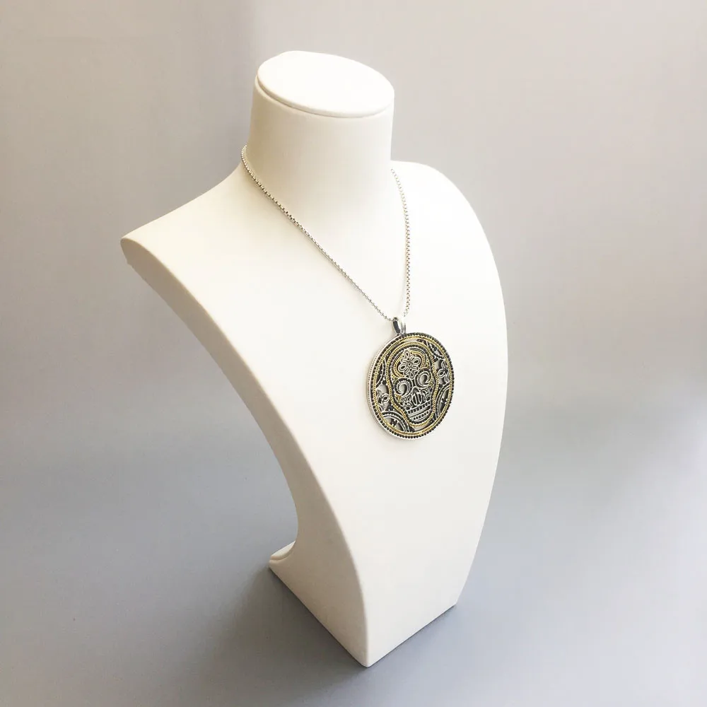 Подвески из циркония с Круглым Диском в стиле панк|Подвески| |