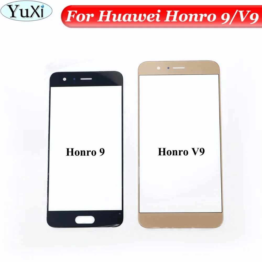 Сенсорный экран YuXi для Huawei Honor 9 V9 сменный внешнее стекло объектив без ЖК дисплея
