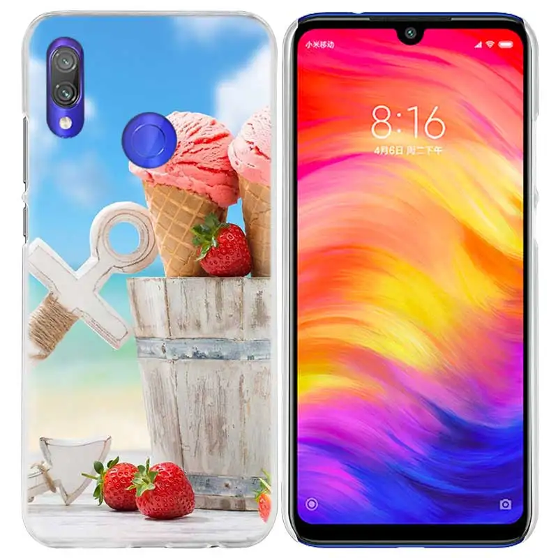 03 Морские ракушки звезда чехол для спортивной камеры Xiao mi Red mi Go Note 7 6 6A Pro S2 5 5A 4X mi A1 A2 9 mi x 3 5G 8 lite Play F1 жесткий чехол из ПК для телефона - Цвет: 03