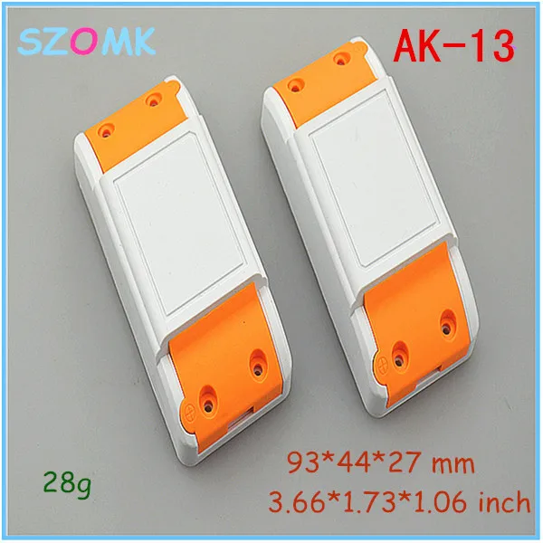 Пластиковая коробка для электронной светодиодная розетка корпус прибора 93*44*27 мм