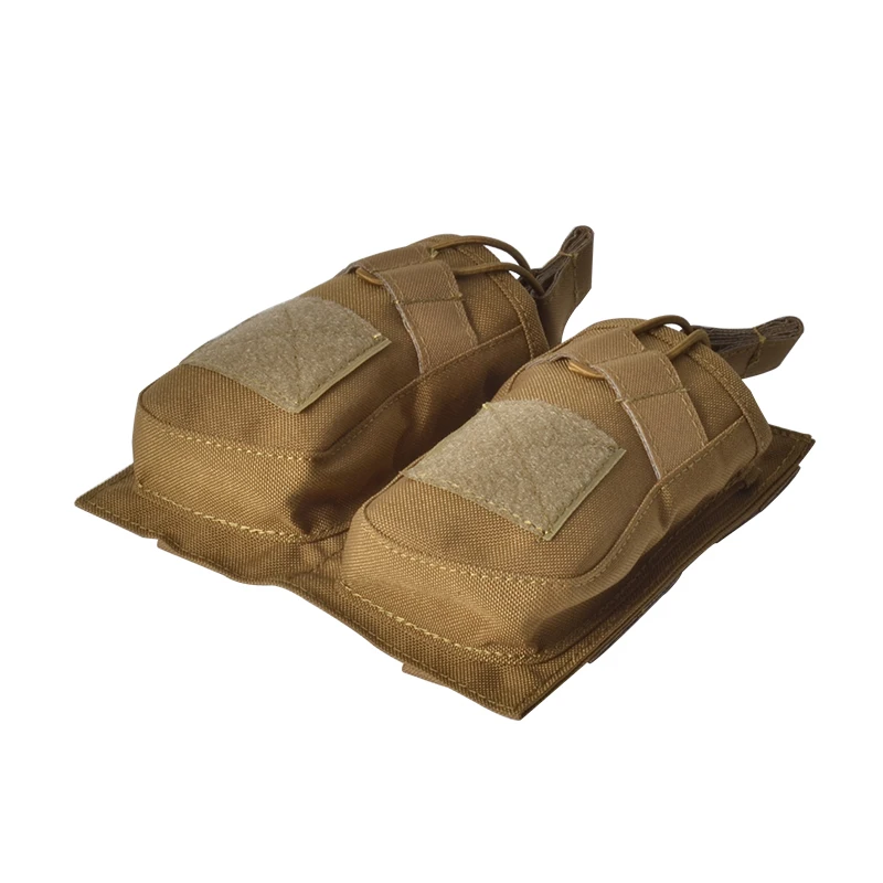 Tactifans Молл АК M4 подсумок Sinagle/двойное/тройной мешочек для лямки Системы Quick Release эластичный Топ открытым камуфляж