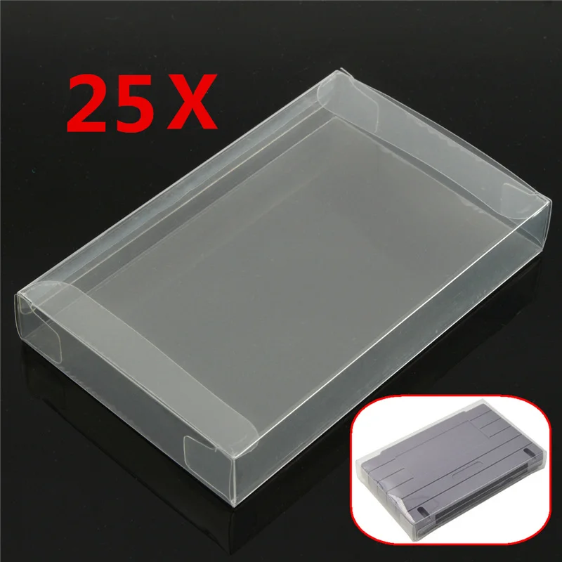 25x игры протектор картриджа чехол для Пластик крышку коробки Фирменная Новинка