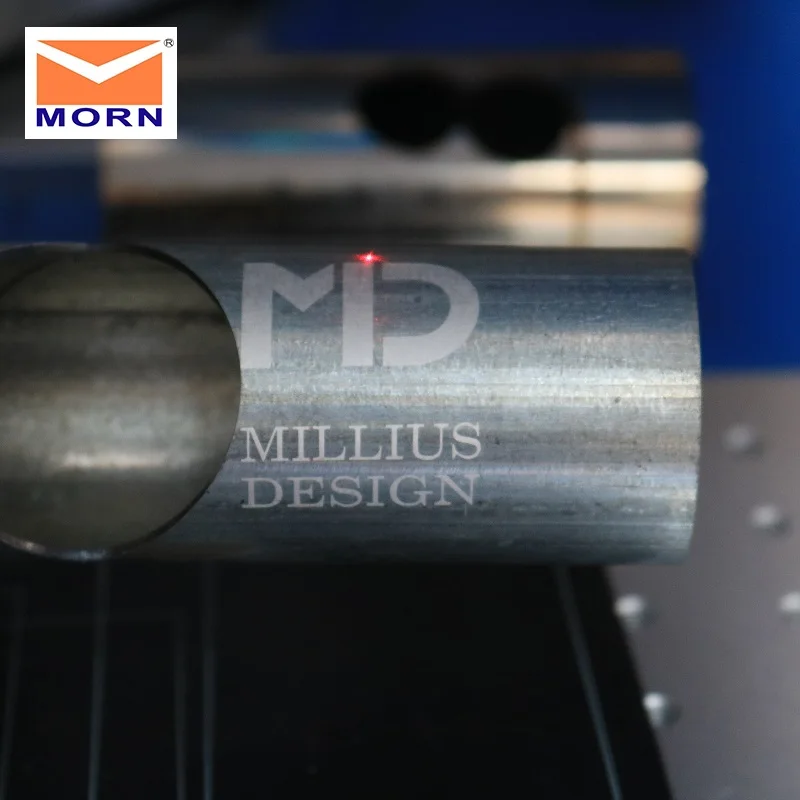 MORN не требующая обслуживания Закрытая лазерная маркировочная машина CNC 110 мм 150 200