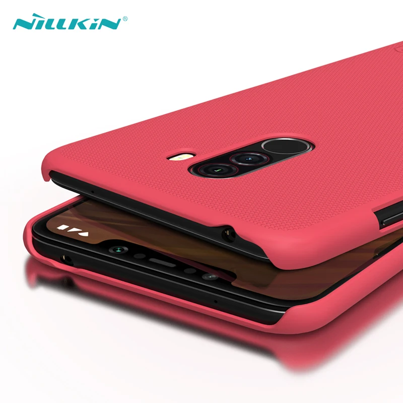 Чехол NILLKIN для Xiaomi Pocophone F1 Матовый Жесткий чехол накладка из поликарбоната 6 18