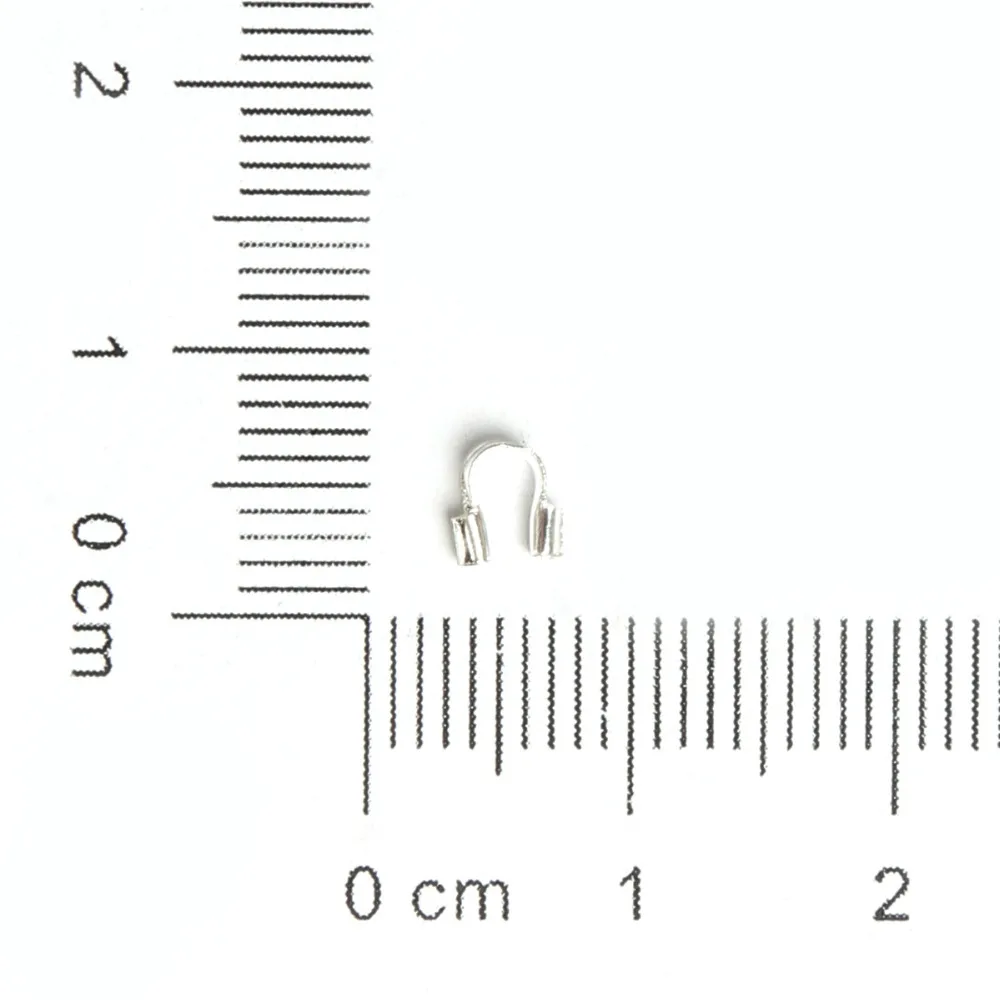 Проволочные Защитные Петли U образной формы 100 шт. 4 х4 мм|jewelry fob|jewelry findings bezelfindings