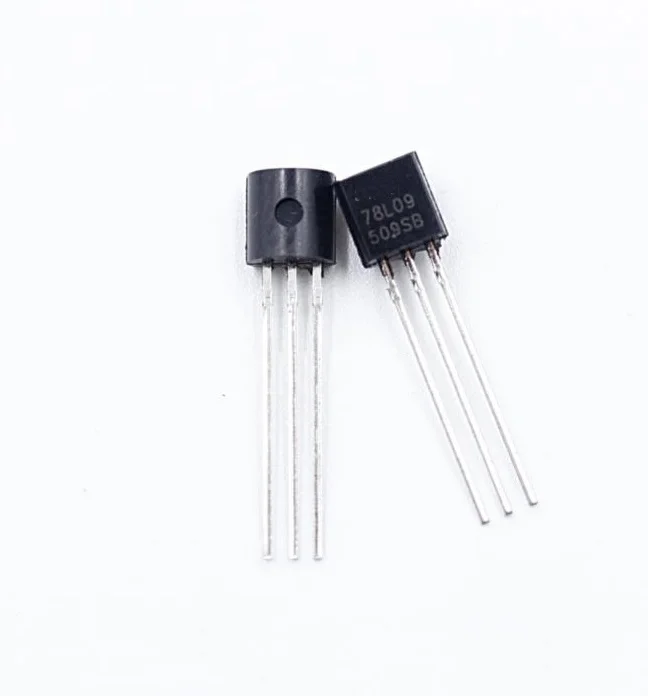 

50PCS WS78L09 78L09 TO92 WS TO92 100mA 9V Voltage Regulator