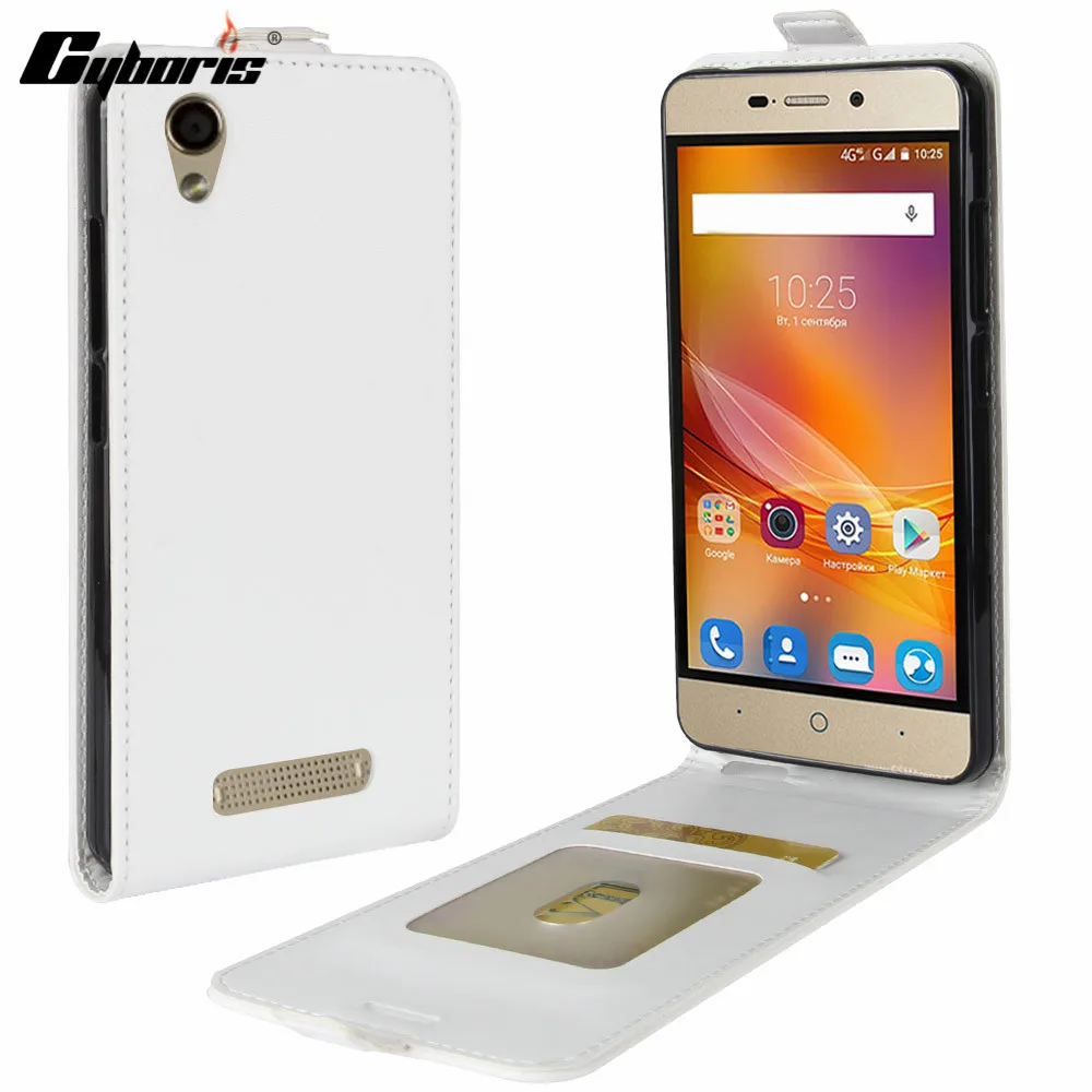 Чехол Cyboris для zte Blade X3 D2 T620, роскошный чехол-кошелек из искусственной кожи, Вертикальный чехол-книжка для телефона, чехол для zte Blade X3 A452