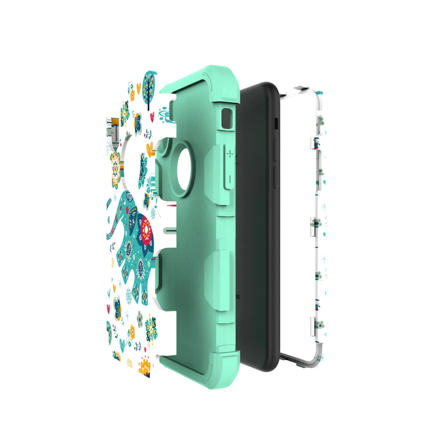 LONEUX Dirt-resistant Anti-knock Phone Case For iPhone X 8 7 6Plus Soft TPU and PC Heavy Duty Protection Cover |