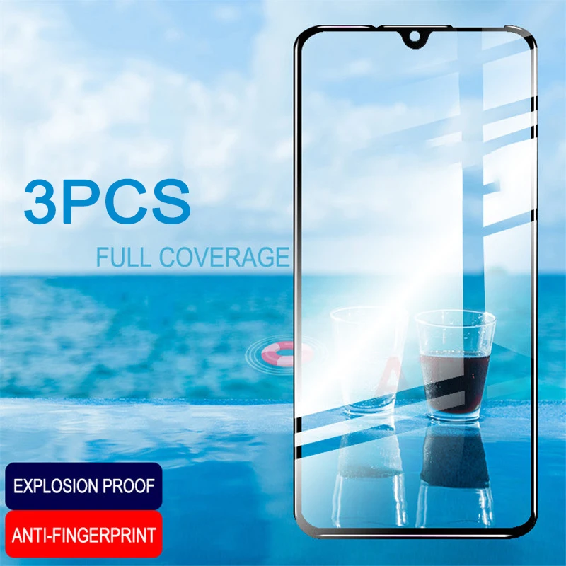 3 шт 9D полное покрытие из закаленного стекла для huawei P30 lite P20 lite Pro Защитная пленка для экрана для honor 10 20 9 lite 20 Pro стекло
