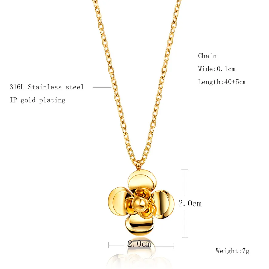 Женская подвеска Martick из нержавеющей стали золотого цвета P61|fashion jewelry|jewelry fashionjewelry