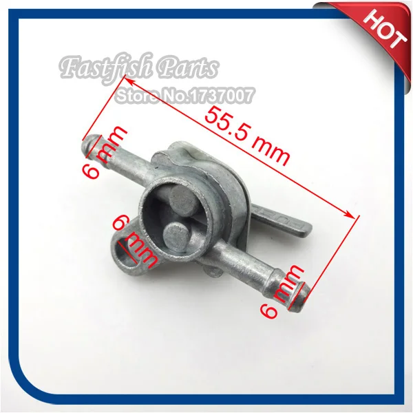 2 шт. упак. переключатель газового бензинового топливного бака для 50cc 110cc Pit Dirt Bike