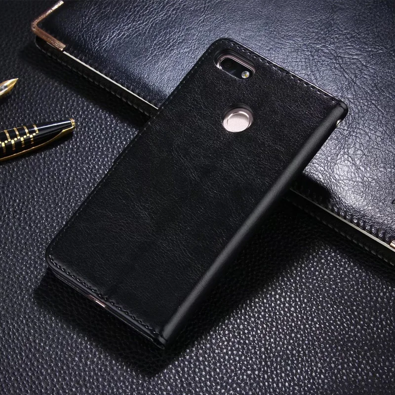 Для Huawei P9 Lite мини случае чехол Роскошный кожаный для 5.0 дюймов откидная крышка |