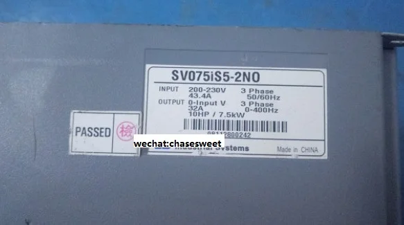 SV075IS5 2N0 SV075iS5 7.5kw 220В инвертор|Контроллер двигателя| |