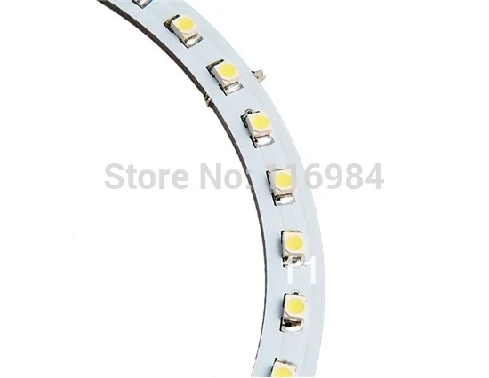 2 шт х белый 160 мм 3528 48-SMD Автомобильные светодиодные Ангельские глазки гало кольца