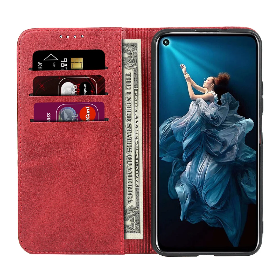 Кожаный чехол для huawei Honor 20 раскладной чехол с держателем карты кобура Магнитный чехол для huawei Honor 20 Pro Honor20