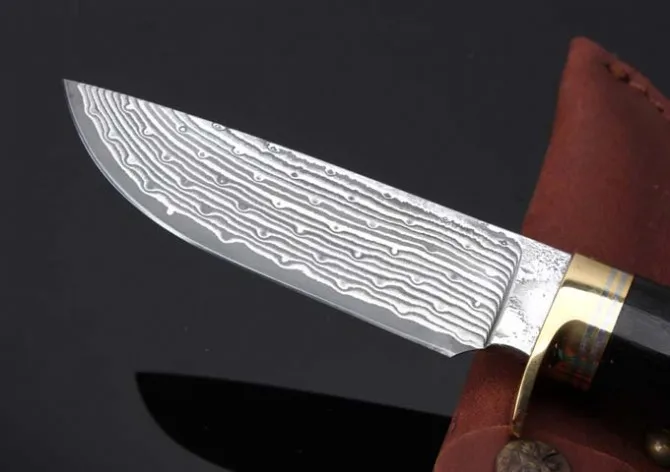 Новейшая форжа Дамасские Ножи нож для выживания с фиксированным лезвием