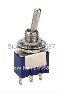 

100 шт. 3-контактный переключатель SPDT ON-ON 6A 125VAC