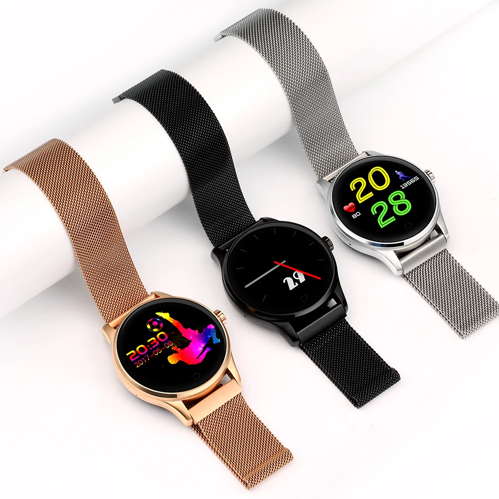 K88 Smartwatch Bluetooth 4.0 IP65 Waterproof Health Reminder Sleep Heart Rate Monitor Pedometer Anti lost For IOS Android Phone|smartwatch