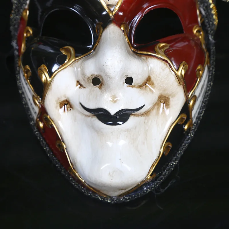 Венецианская маска Jester веселый костюм для вечевечерние Маскарад венецианский