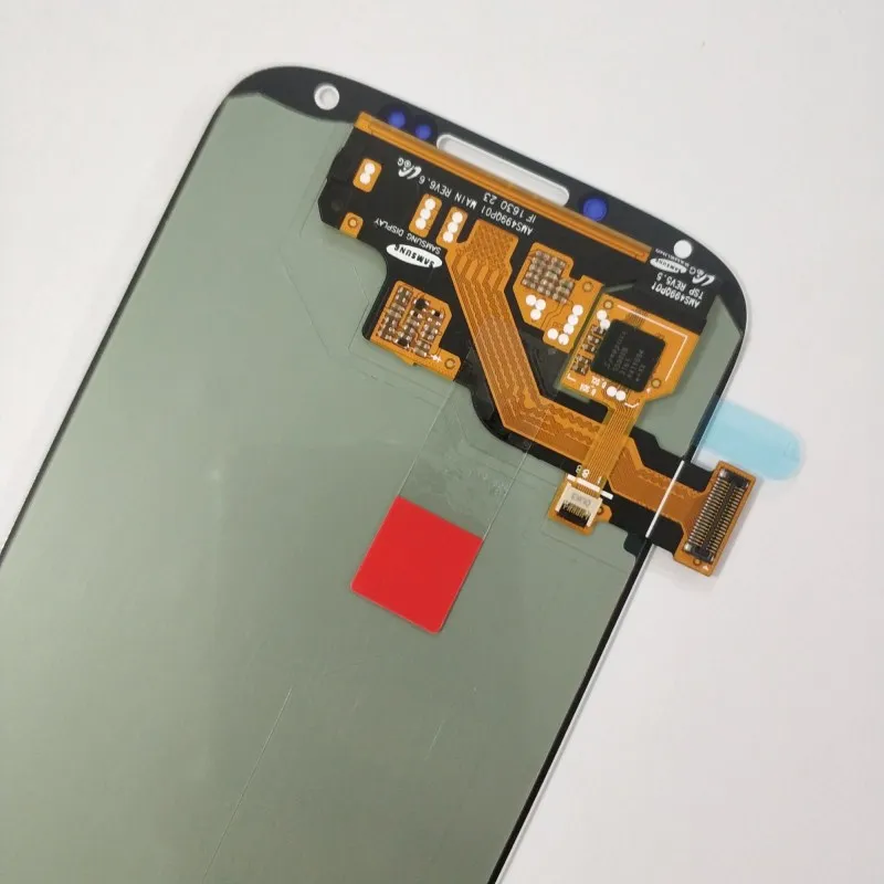 ЖК дисплей KJT Super AMOLED для SAMSUNG Galaxy S4 с рамкой GT i9500 i337 сенсорным экраном и