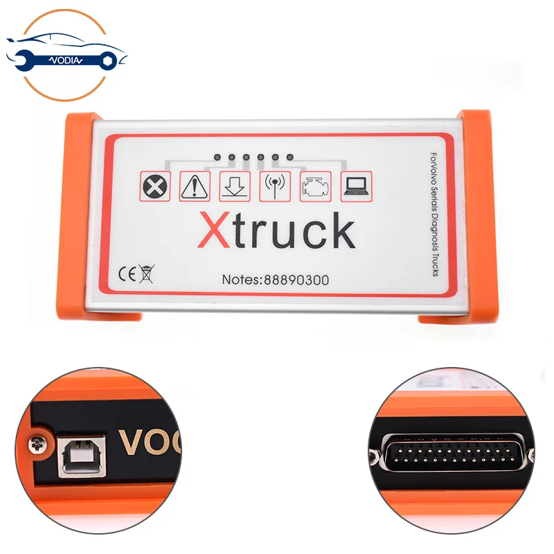 Диагностика экскаватора Xtruck Y1 VOCOM 88890300 для тяжелых грузовиков таких как VOLVO / RENAULT
