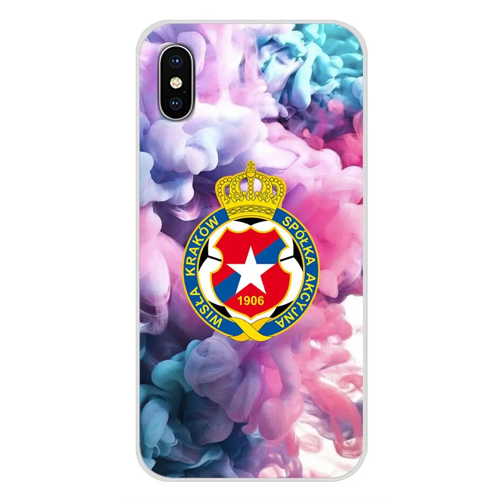 Футбольная команда Wisla Краковская мягкая прозрачная оболочка для Xiaomi Mi6 A1 5X 6X Redmi