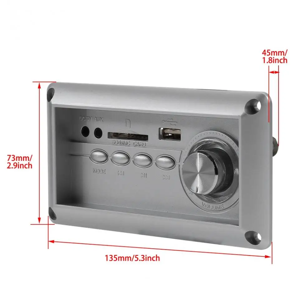 Bluetooth MP3 декодер доска Аудио модуль беспроводной MP3 WMA DAC декодирование доска с USB SD TF английская версия динамик декодирование доска