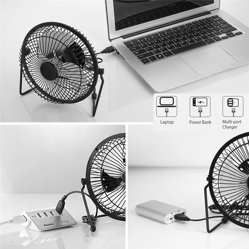 

Black Solar Panel Powered +USB 5W Iron Fan 8Inch Cooling Ventilation Car Cooling Fan for Outdoor Traveling Fishing Home Office