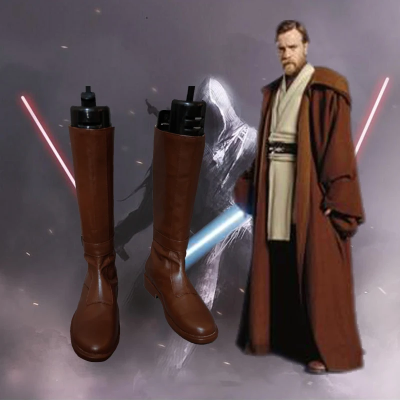 Ботинки для костюмированной вечеринки Звездные войны Obi Wan Kenobi вечерние ботинки в