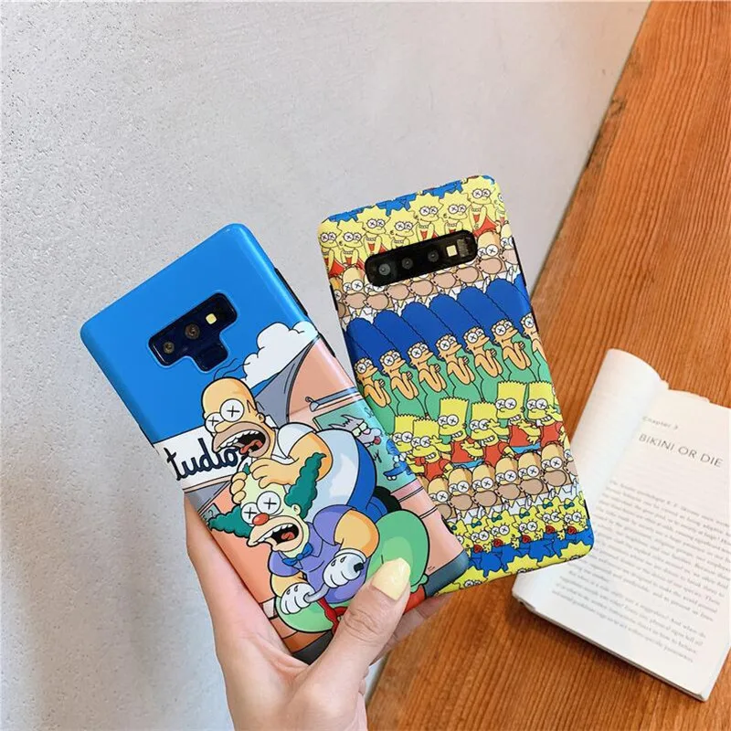 DIS чехол S10 Plus Роскошный милый мультфильм для samsung Galaxy Note 9 8 S9 S8 S10e телефона