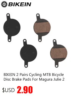 Bikein-2 пары MTB Велосипедный Спорт смолы дисковые Тормозные колодки для заядлых SRAM Код R код 2011- Mountain велосипед гидравлические дисковые тормоза 25 г