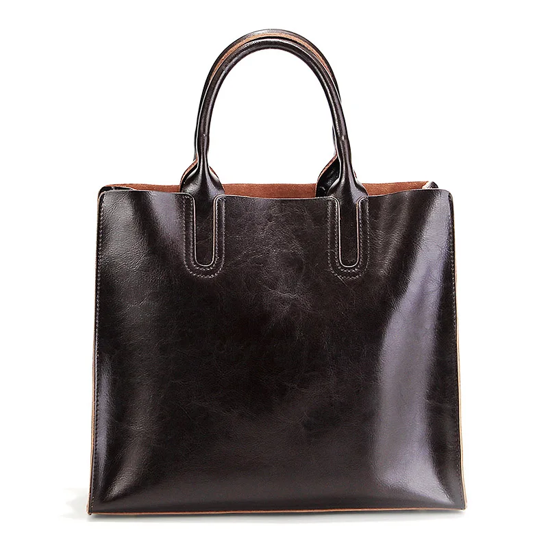 Брендовая женская сумка для сумки кошелек винтажный из бычьей кожи на плечо