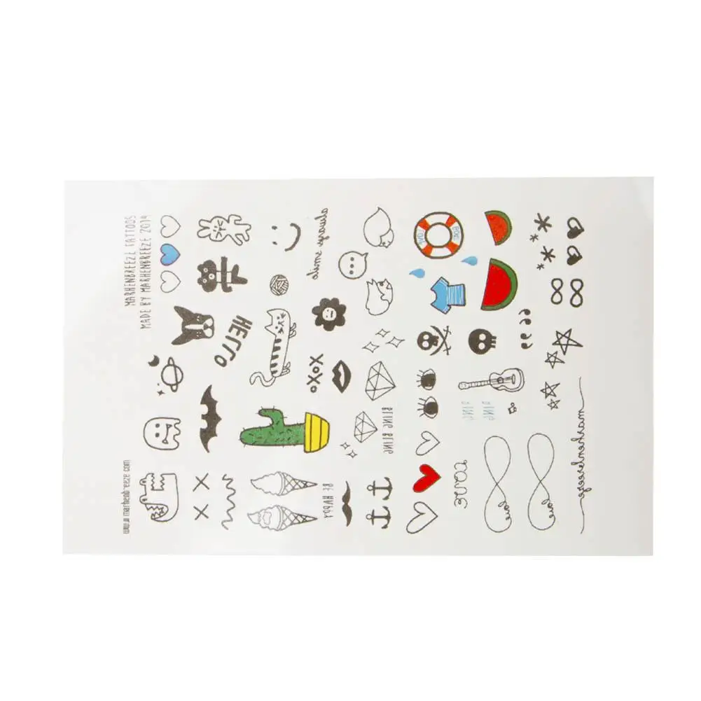 Красивые Мультяшные наклейки смешанные наряды школьные учителя Игрушки для