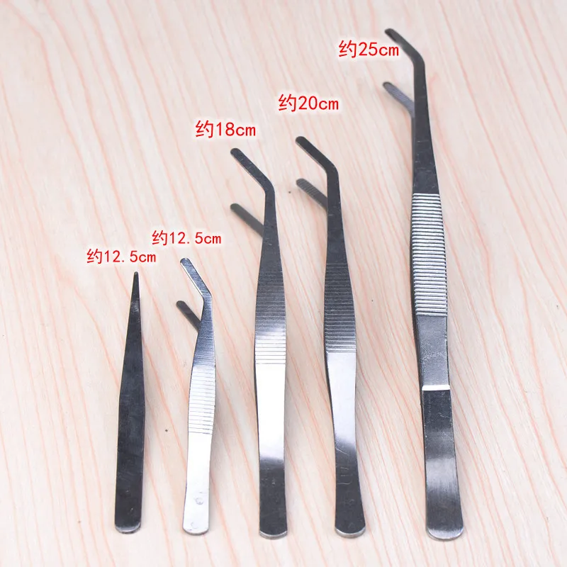 1 шт. Полезная из нержавеющей стали пинцет DIY Сказочный Сад ремесло украшение