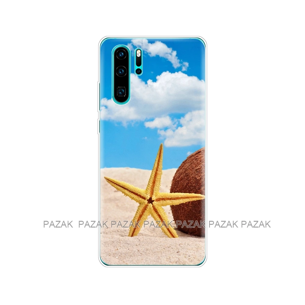 61386 Чехол-Бампер для Huawei P30 Pro, мягкий силиконовый чехол для телефона из ТПУ, задняя крышка для Huawei P30 Pro VOG-L29 ELE-L29 P 30 Lite, чехол с принтом - Цвет: 61386