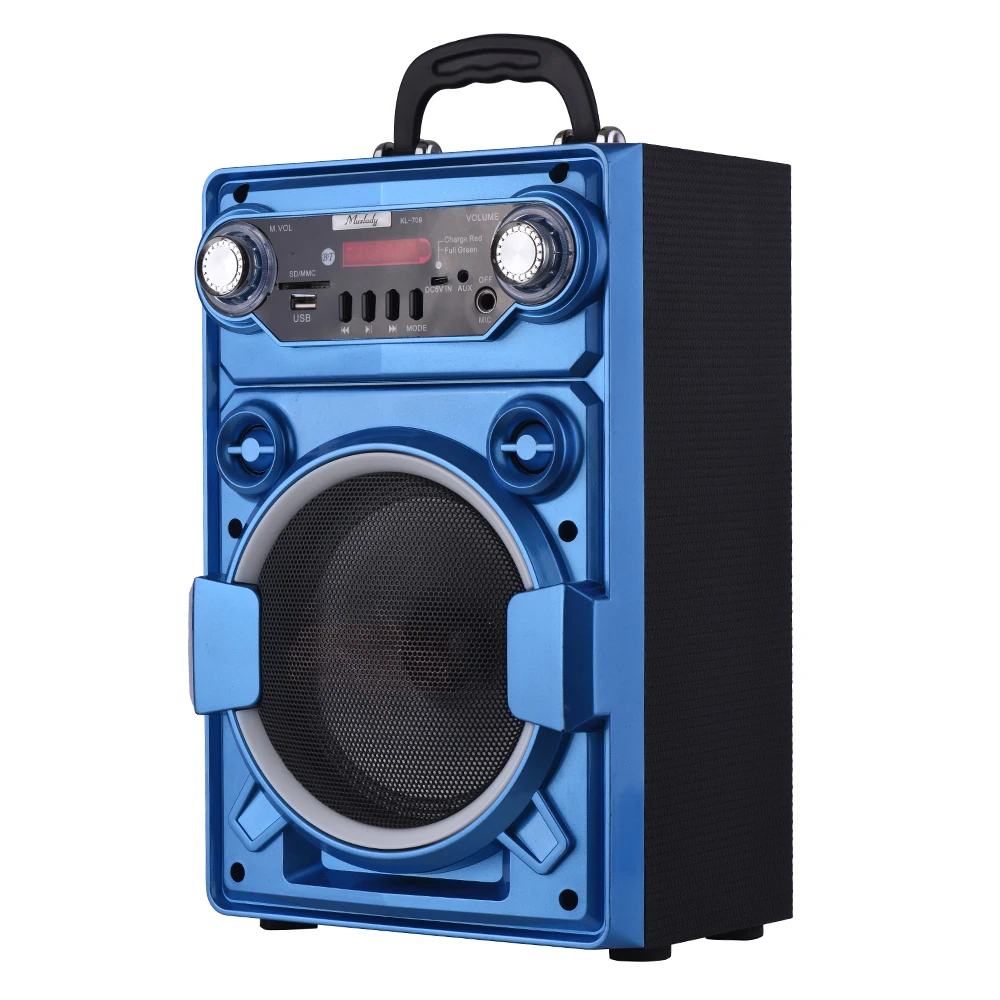 Беспроводная колонка Muslady со встроенным аккумулятором и слотом для карты памяти |