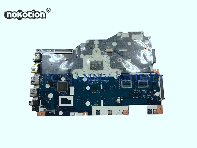 NOKOTION материнская плата BIWP4 P5 LA D562P для Lenovo ideapad 100 14 14ISK Intel Core i3 6100U 4 Гб Ram