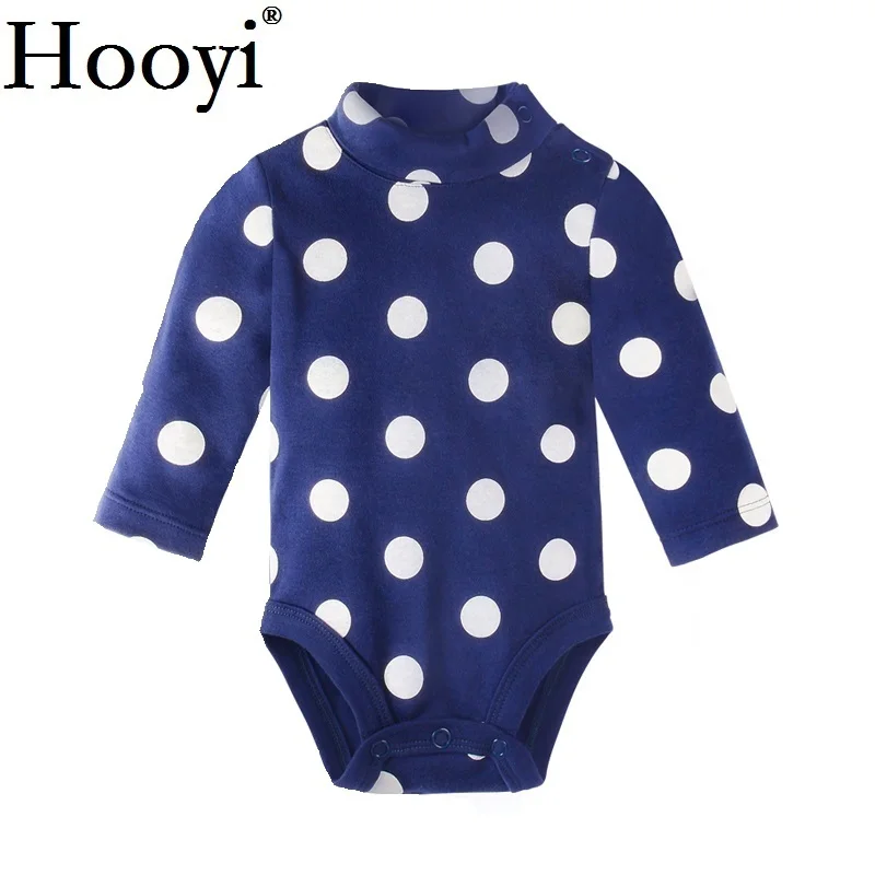 Боди в горошек для маленьких девочек элегантная цельная Одежда новорожденных