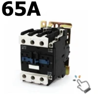 Контактор переменного тока 3 фазы 3 P 1NO 1NC 95A Номинальный ток 24 в 110 В 220 В 380 В в катушка вольт контакты реле 125A Ith Din рейка крепление