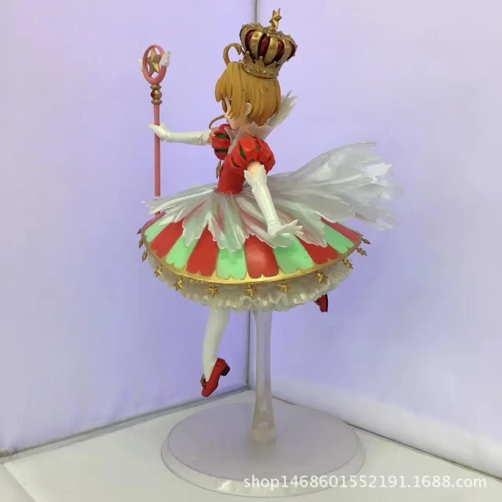 LSY Sakura Волшебная карта девочка Сакура розовый цвет аниме Captor Syaoran фигурка