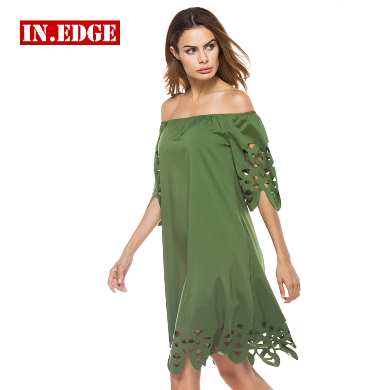 2019 летние женские миди платья с вырезом пляжное платье цельные леди слэш шеи