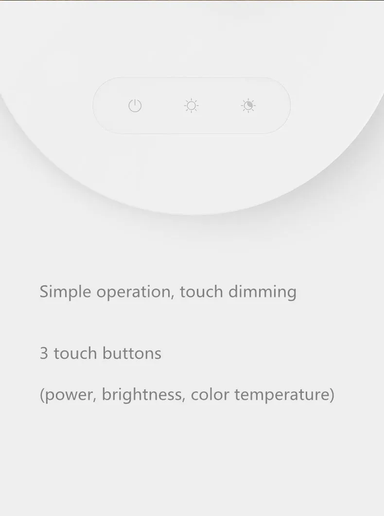 Светодиодная настольная лампа xiaomi Yeelight mi jia, умная Складная сенсорная регулировка яркости цвета и температуры для xiaomi mi Smart home