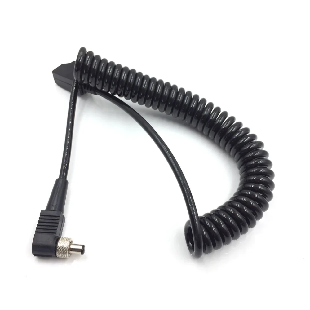 Замок справа под углом коаксиального кабеля Sound Devices DC 2.1 мм на D-Tap для записывающих мониторов PIX-E5, PIX-E5H и PIX-E7.