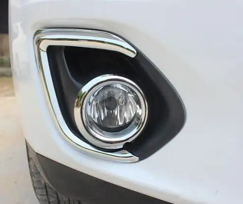 4 шт. декоративные крышки для передних противотуманных фар Mitsubishi ASX 2011 2013|abs chrome|cover