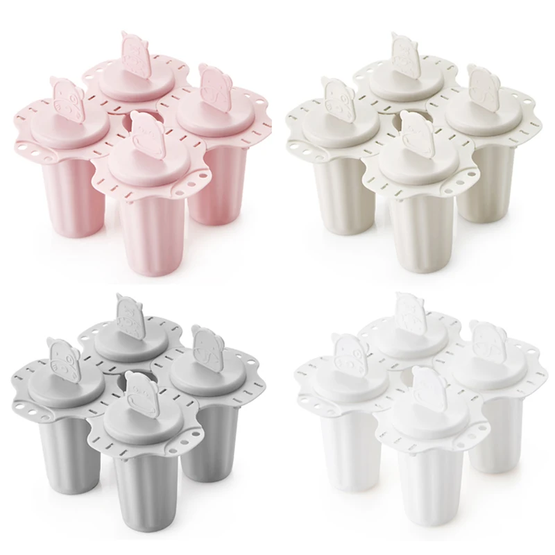 4 шт./лот Мультяшные формы для мороженого можно соединить кулинарные инструменты